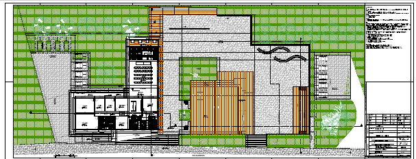 Prancha principal do parque urbano na área do Cruzeiro